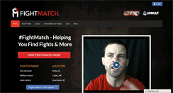 Desktop Screenshot of fightmatch.com