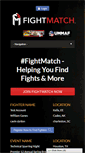 Mobile Screenshot of fightmatch.com